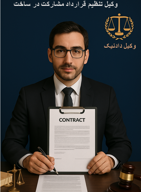 وکیل تنظیم قرارداد مشارکت در ساخت